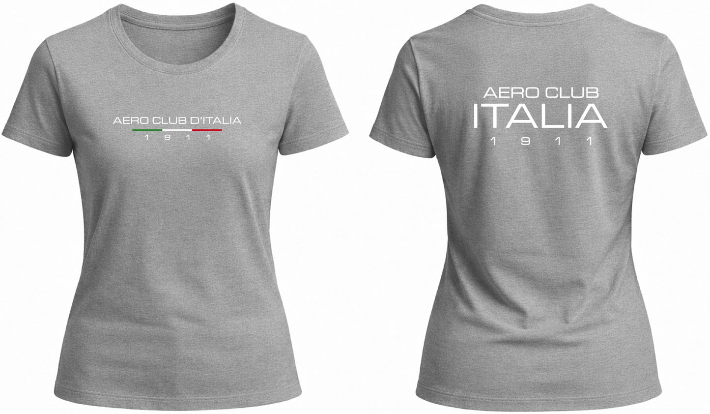 AECI-001D. T-Shirt Donna Aero Club Italia