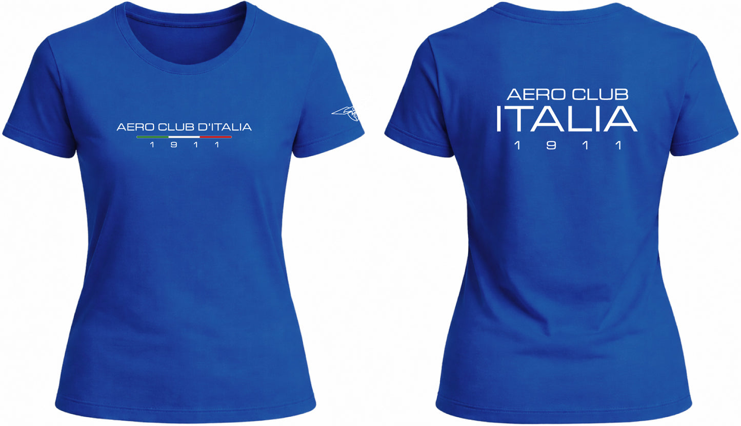 AECI-001D. T-Shirt Donna Aero Club Italia