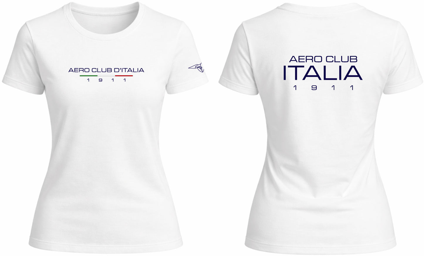 AECI-001D. T-Shirt Donna Aero Club Italia