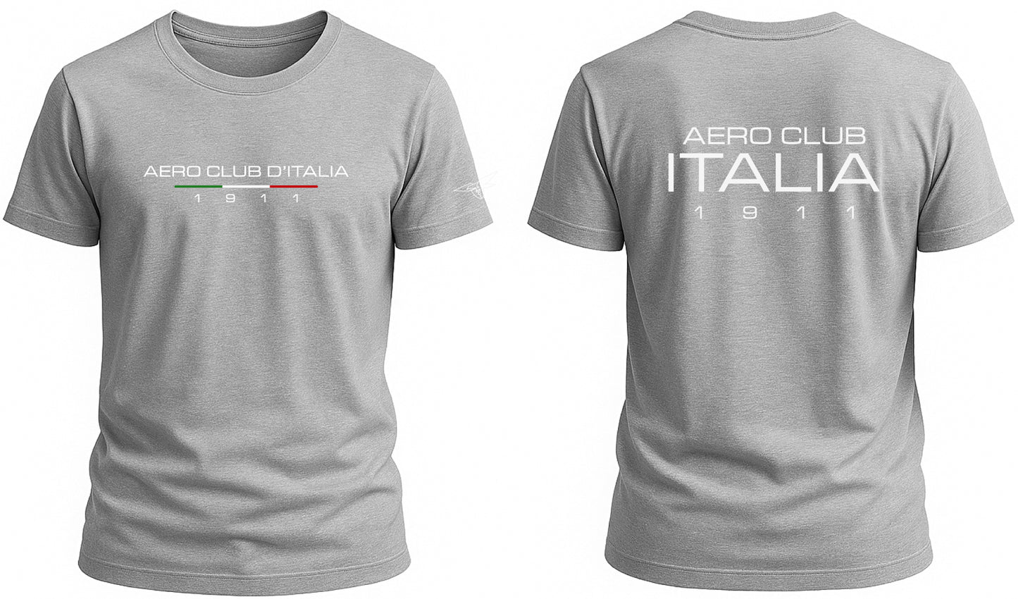 AECI-001U. T-Shirt Uomo Aero Club Italia