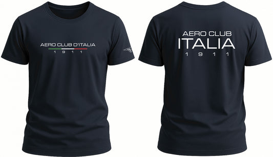 AECI-001U. T-Shirt Uomo Aero Club Italia
