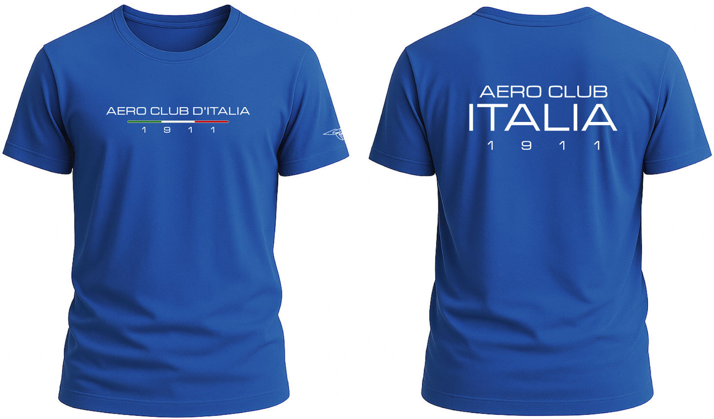 AECI-001U. T-Shirt Uomo Aero Club Italia