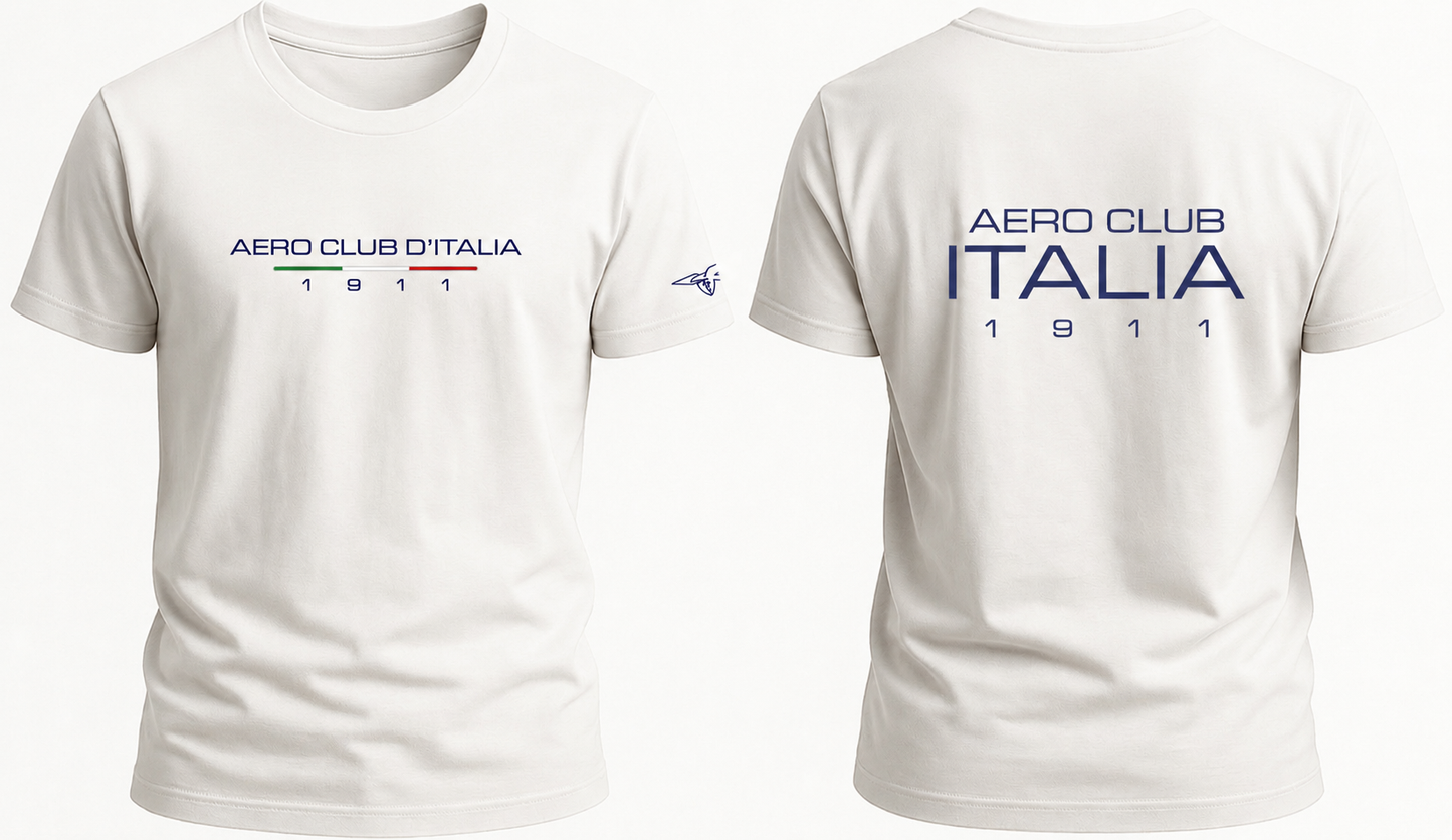 AECI-001U. T-Shirt Uomo Aero Club Italia