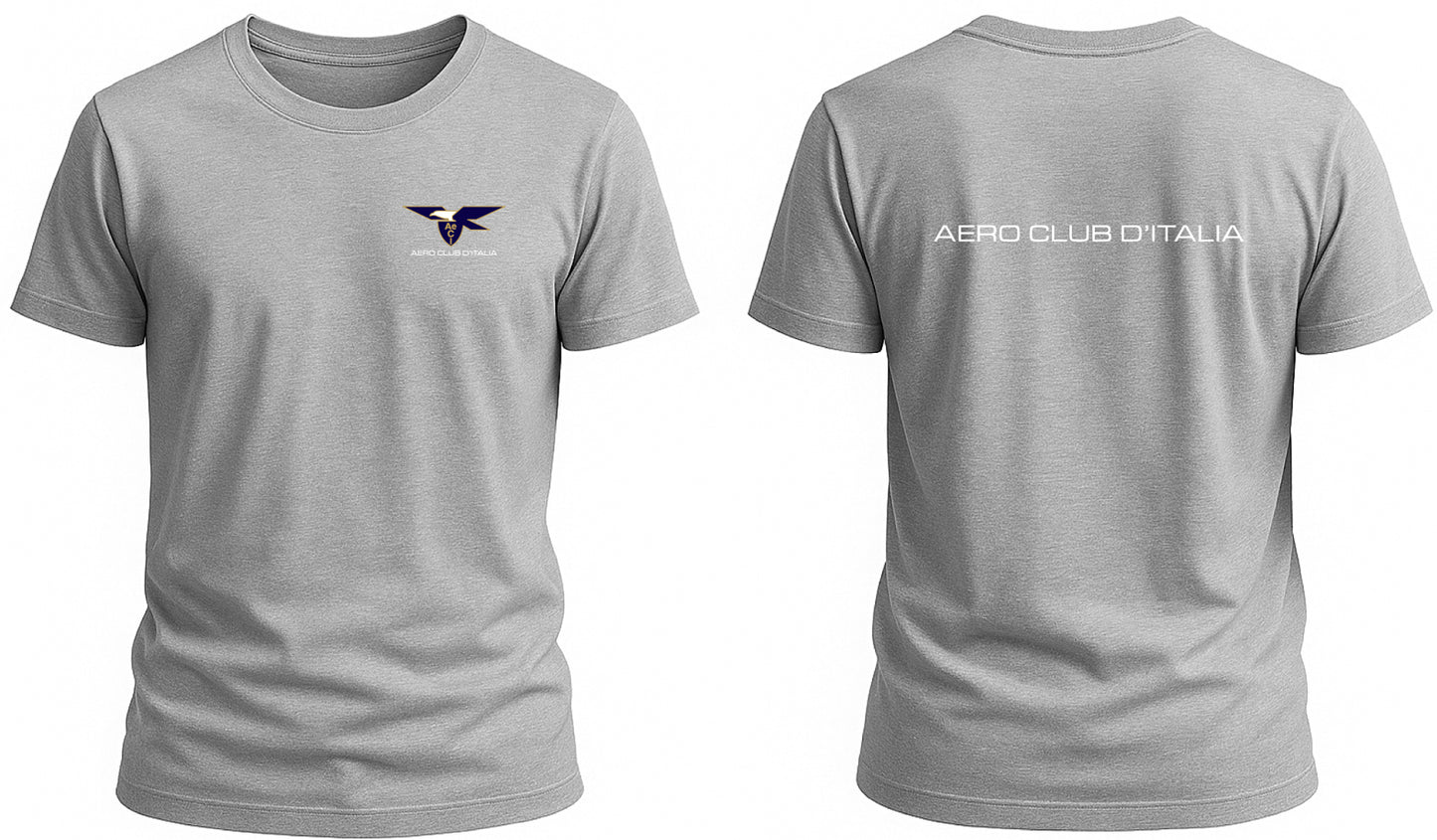 AECI-002U. T-Shirt Uomo Aero Club Italia - Logo
