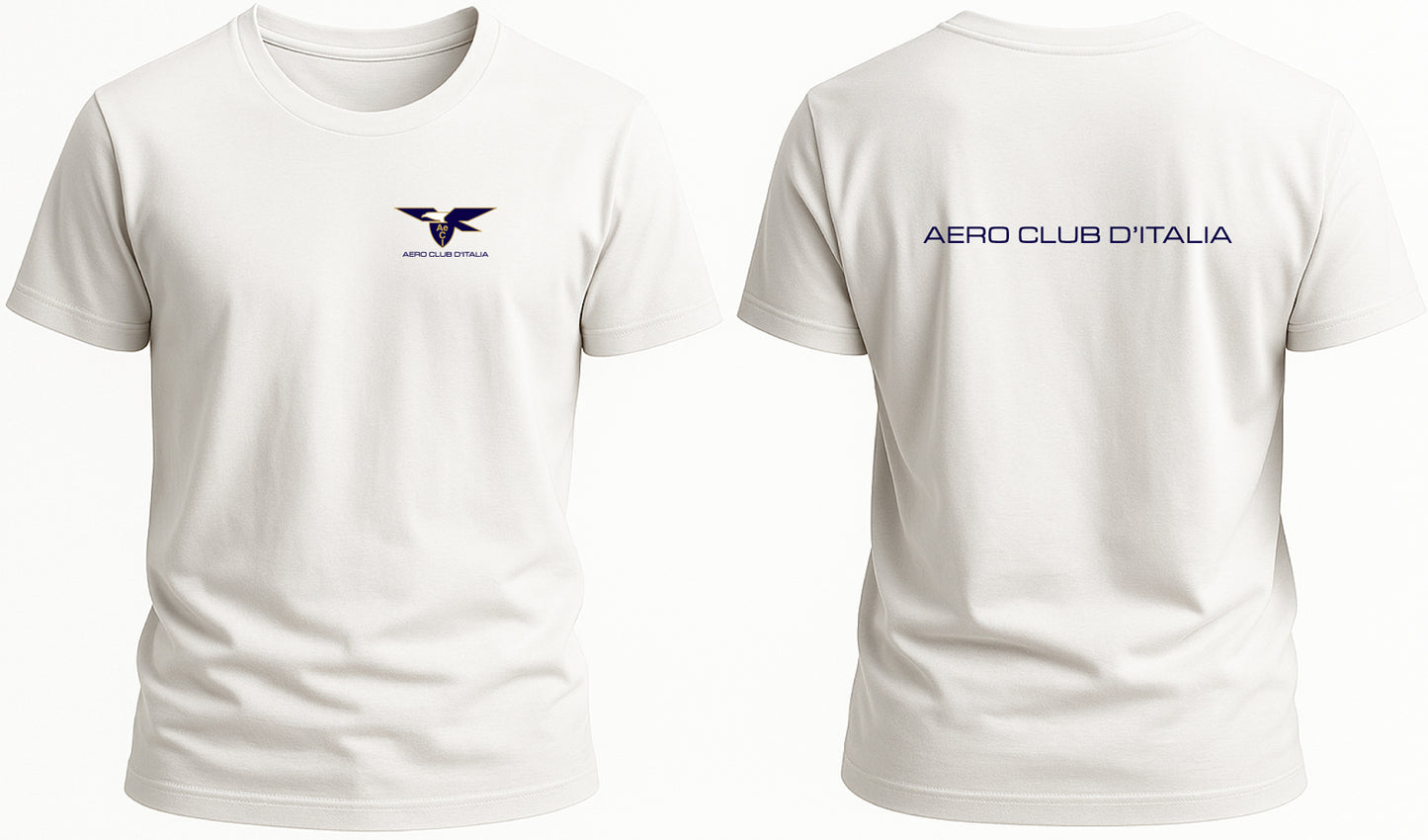 AECI-002U. T-Shirt Uomo Aero Club Italia - Logo