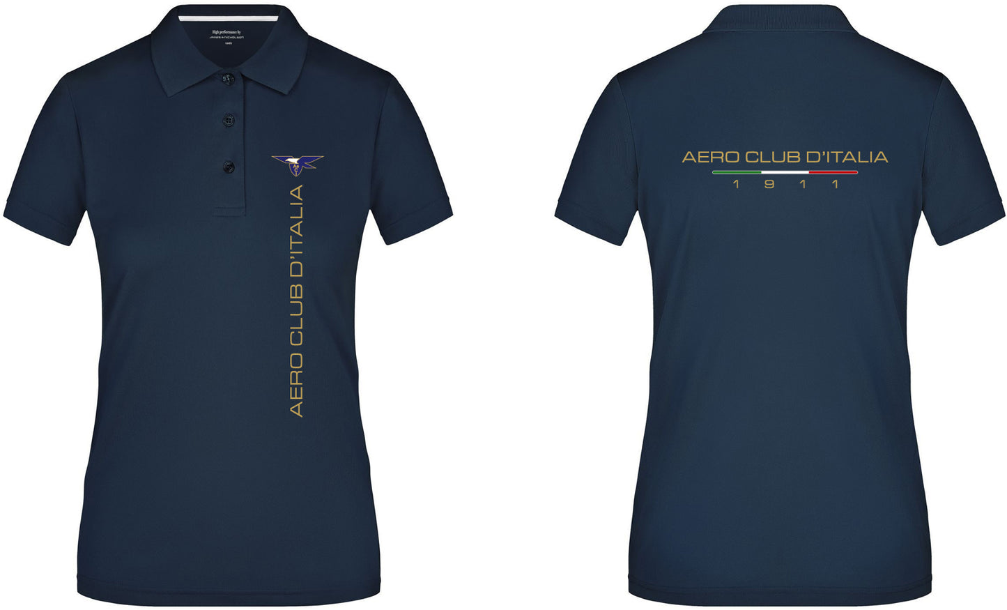 AECI-003D. Polo Donna Aero Club Italia