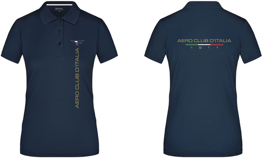 AECI-003D. Polo Donna Aero Club Italia