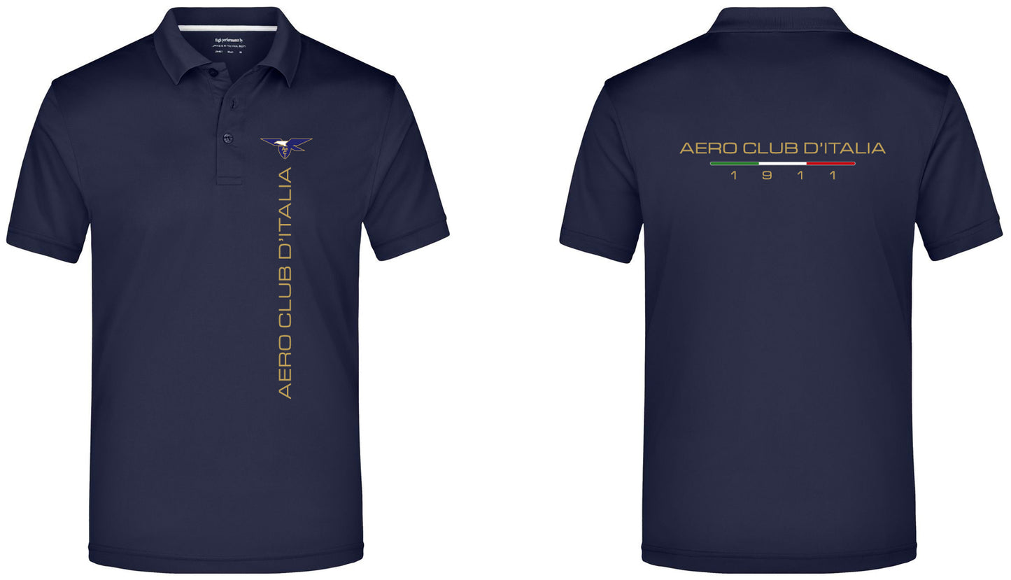 AECI-003U. Polo Uomo Aero Club Italia