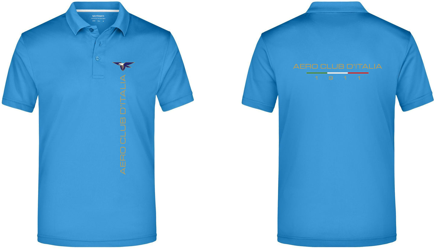 AECI-003U. Polo Uomo Aero Club Italia