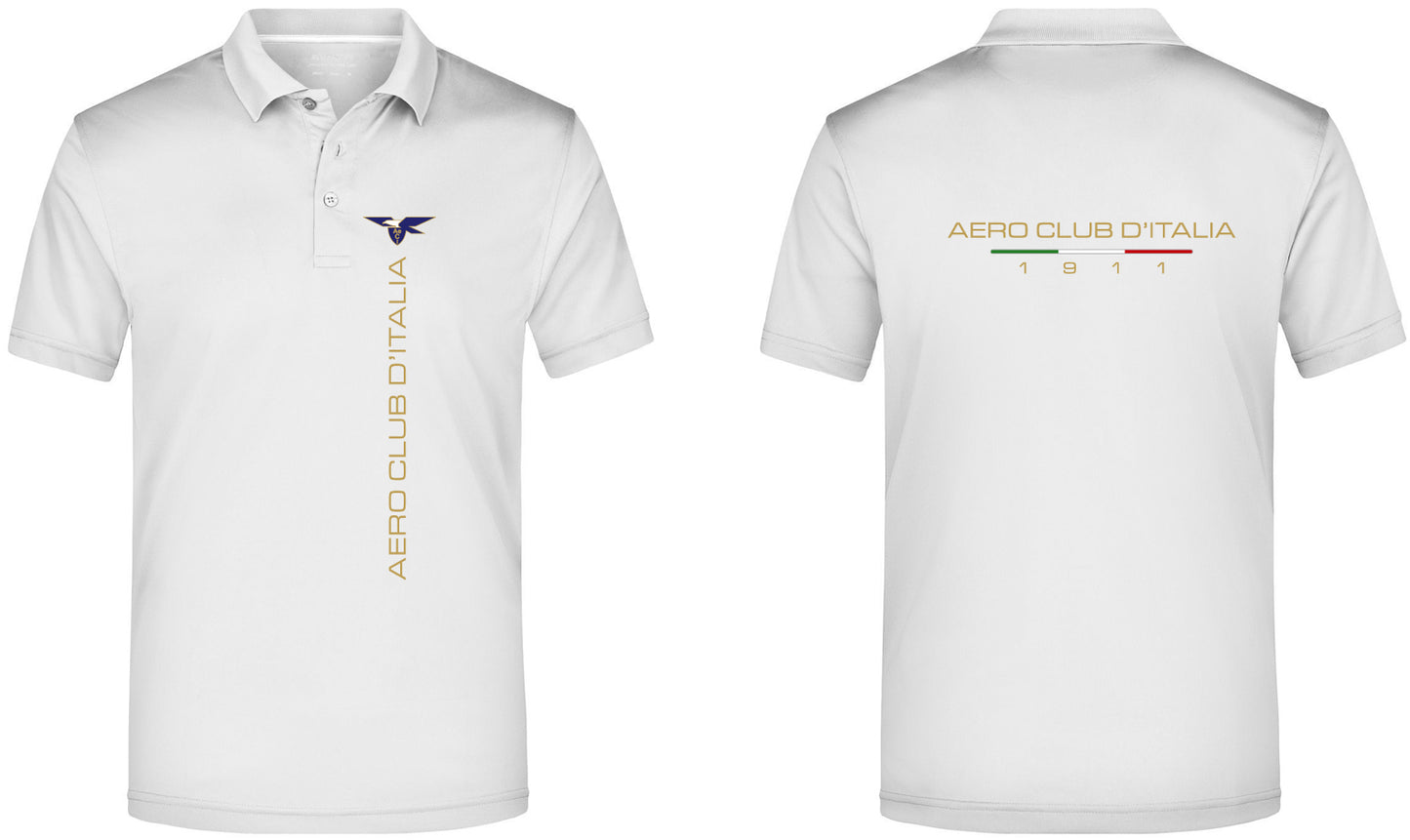 AECI-003U. Polo Uomo Aero Club Italia