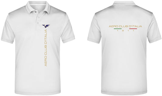 AECI-003U. Polo Uomo Aero Club Italia
