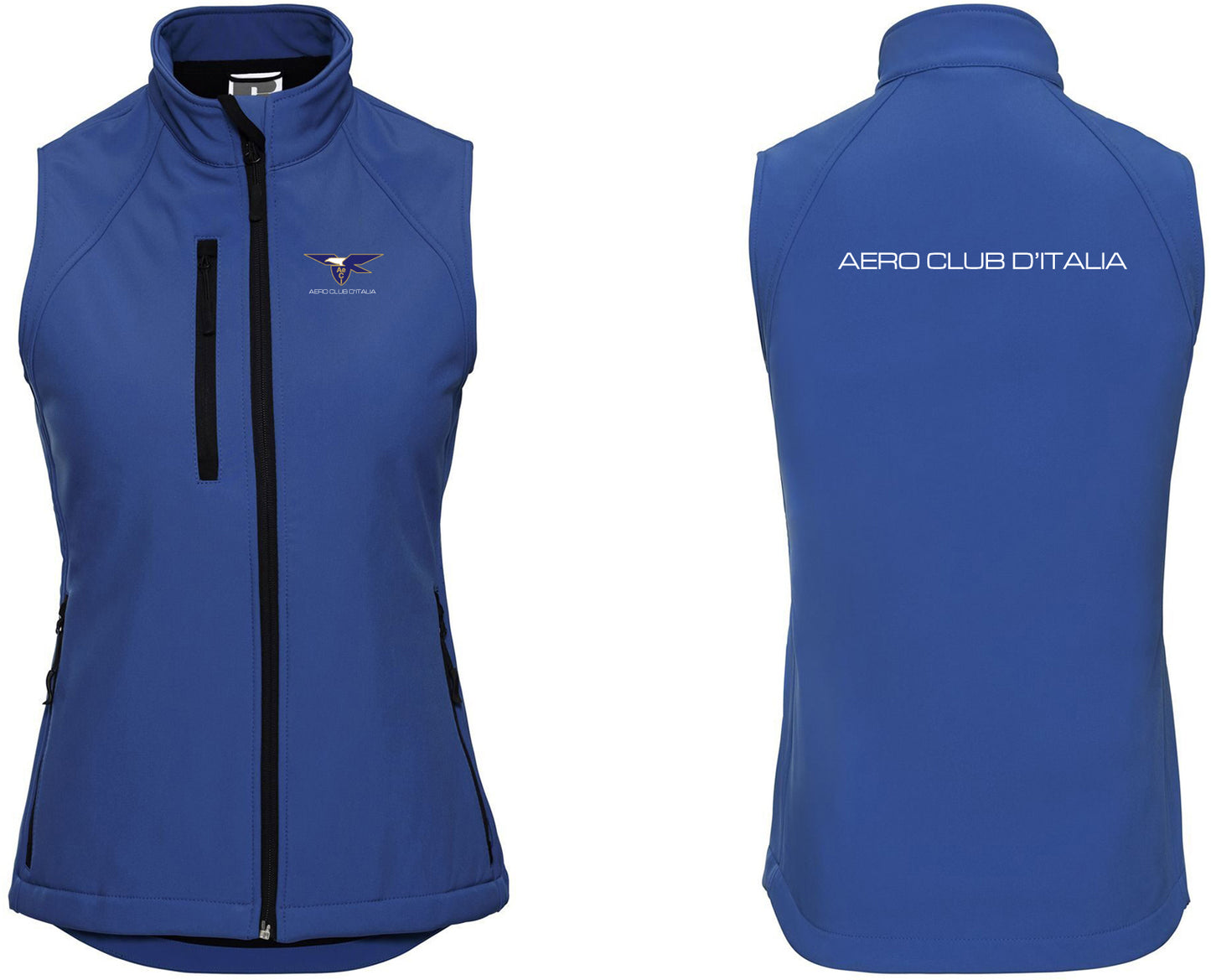AECI-007D. Gilet Softshell Donna Aero Club Italia
