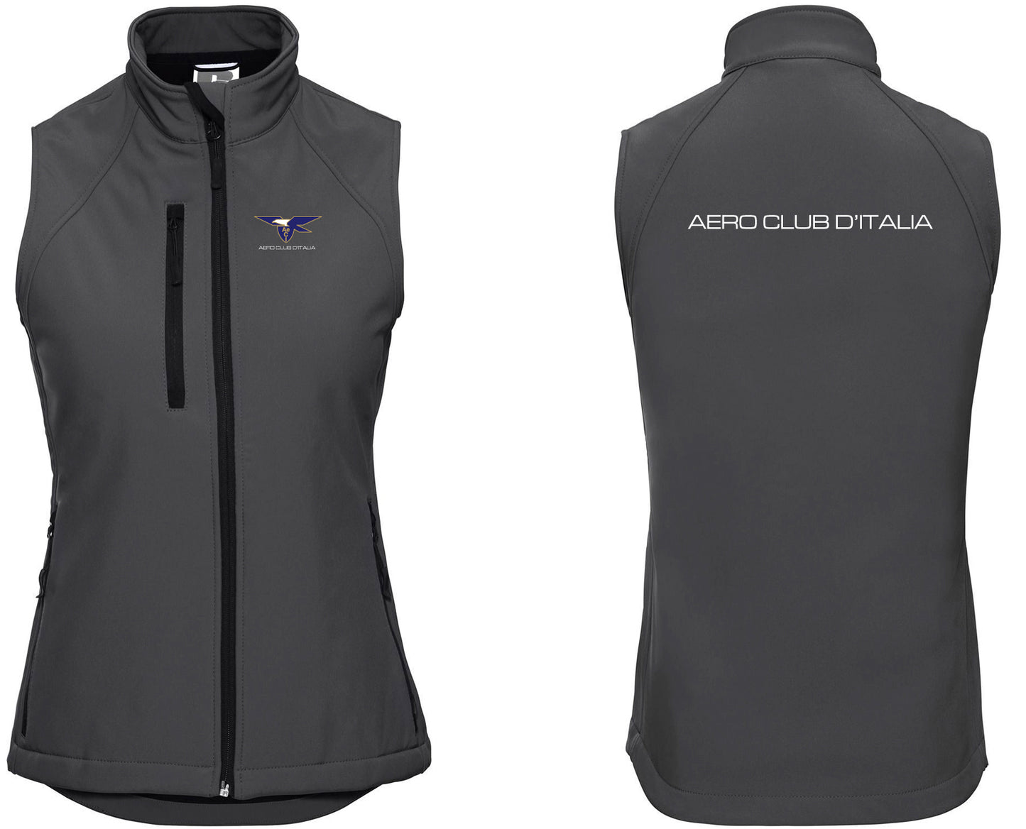 AECI-007D. Gilet Softshell Donna Aero Club Italia