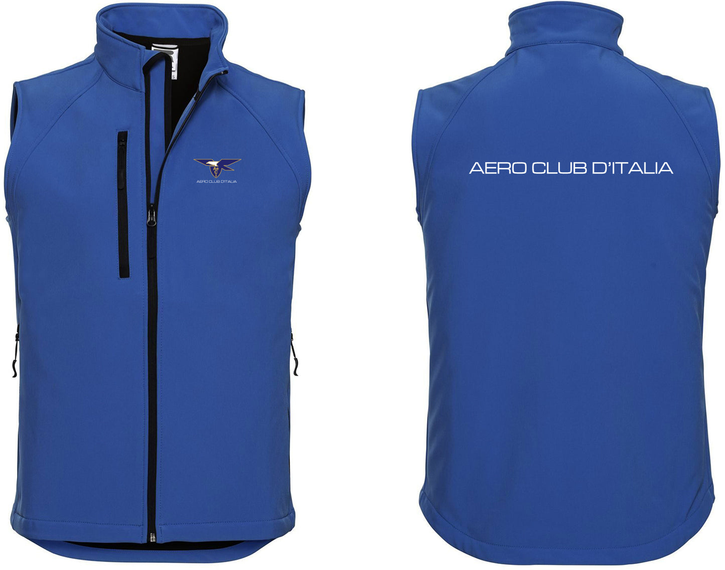 AECI-007U. Gilet Softshell Uomo Aero Club Italia