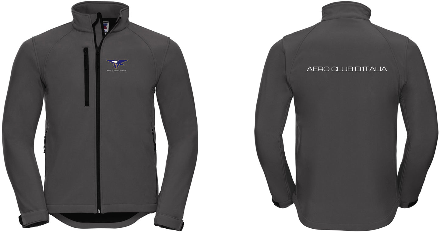 AECI-008U. Giacca Softshell Uomo Aero Club Italia