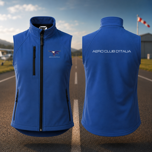 AECI-007U. Gilet Softshell Uomo Aero Club Italia