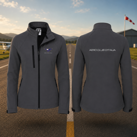 AECI-008D. Giacca Softshell Donna Aero Club Italia