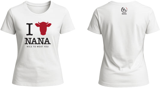 T-SHIRT DONNA. I LOVE NANA.