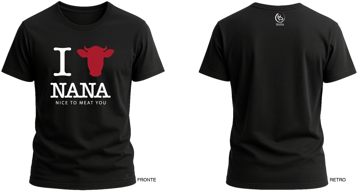 T-SHIRT UOMO. I LOVE NANA.