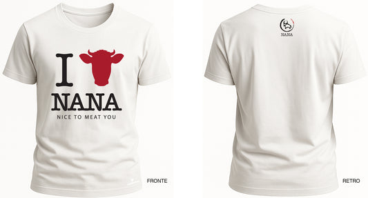 T-SHIRT UOMO. I LOVE NANA.